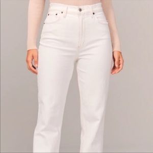 Abercrombie & Fitch Women’s Ultra High Rise 90s Straight Jeans